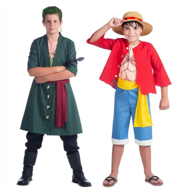 Kids Anime Costumes Kids One Piece Costume Animeclo