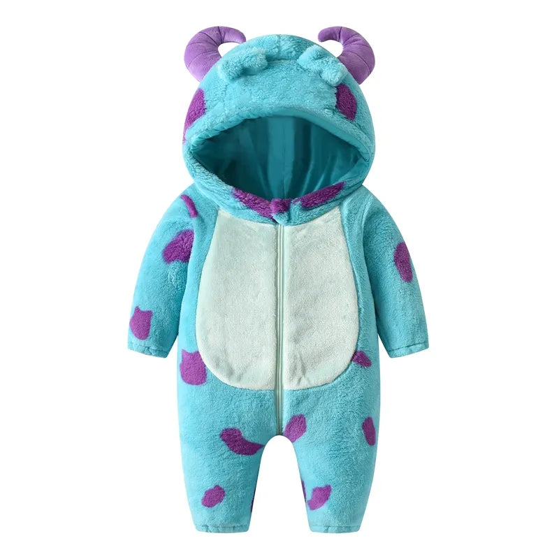 sully monsters inc inflatable costume Sully Baby Onesie - Monsters Inc baby costume