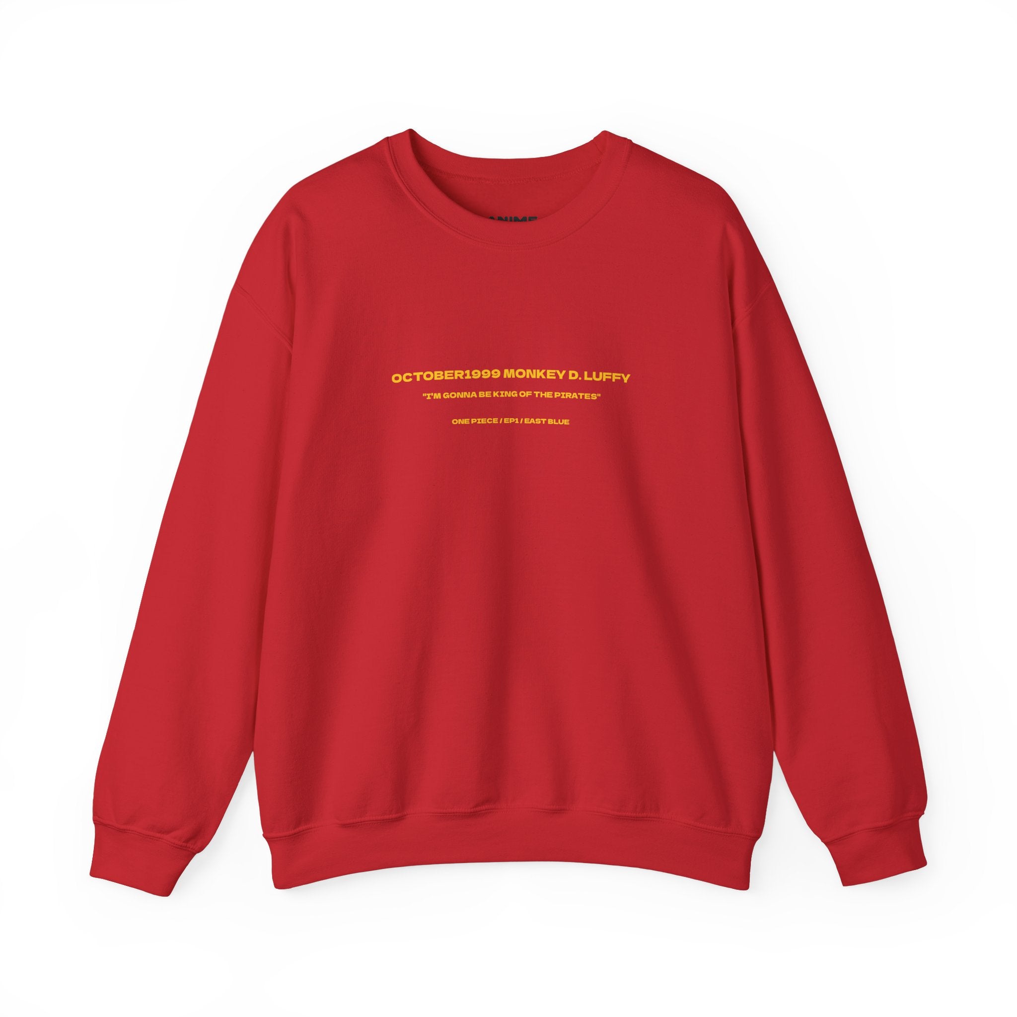 October 1999 Monkey D. Luffy Sweatshirt