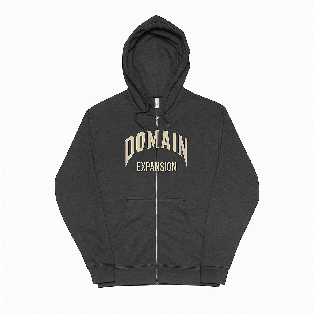 Domain Expansion Zip Up