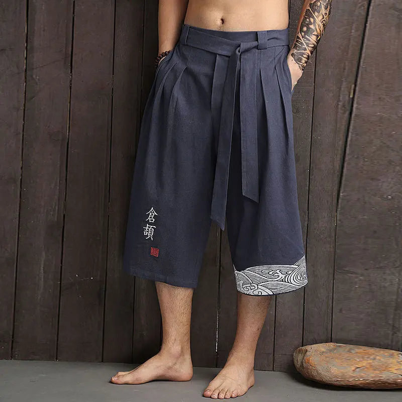 japanese linen trousers