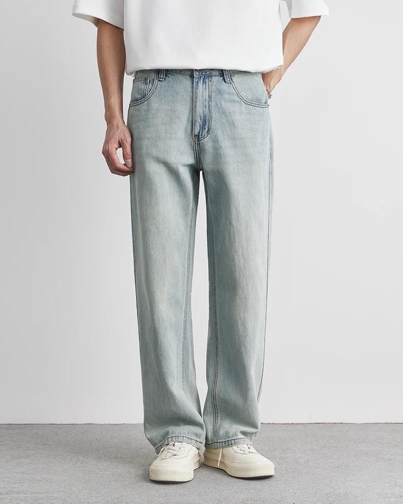 Pale japanese jeans