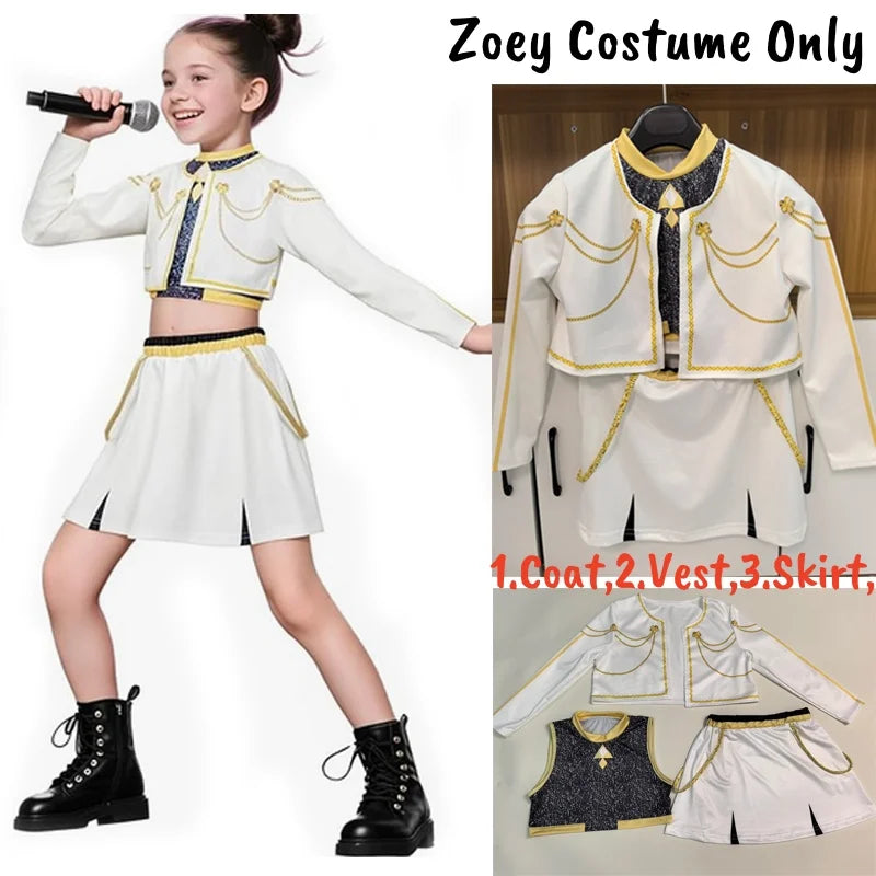 Kids K-Pop Costumes - White edition