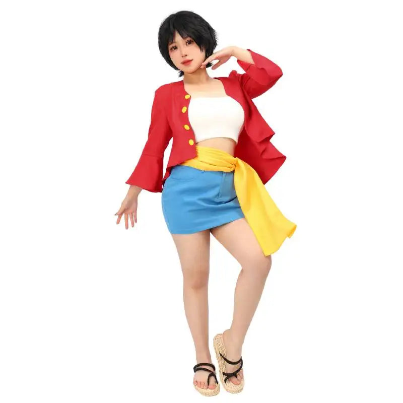 female luffy cosplay