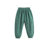 kids harem pants green