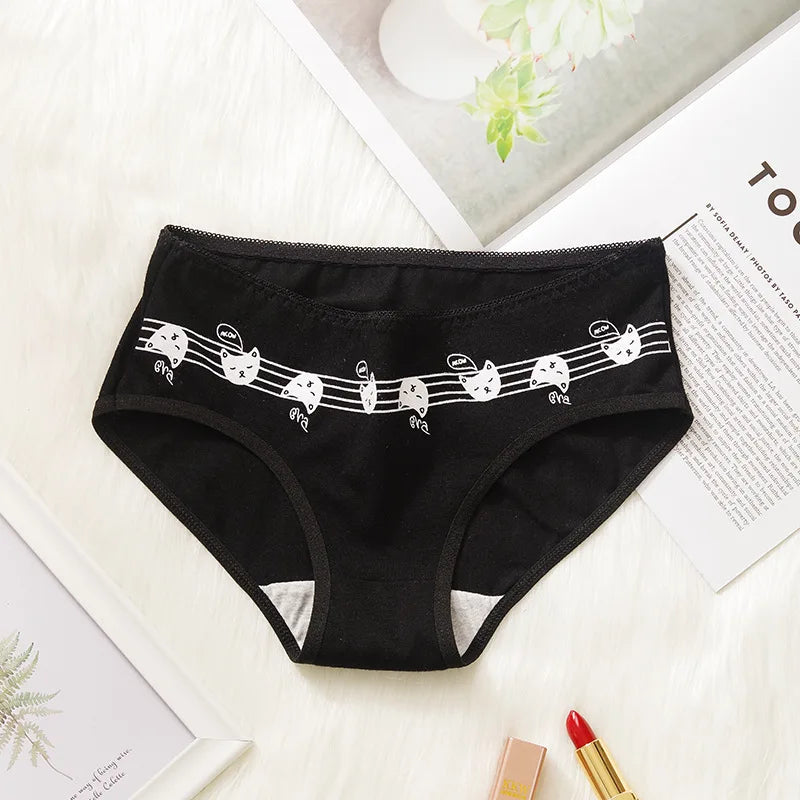 Anime Cat Panties (5pcs)