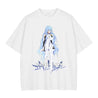 rei ayanami shirt white