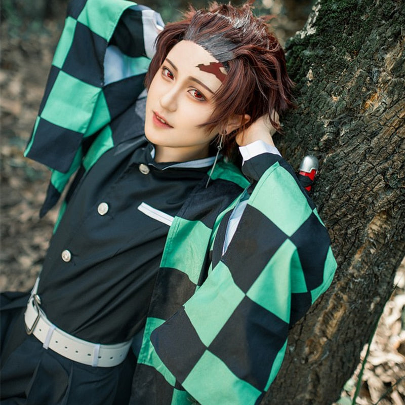 tanjiro kamado kids anime costume