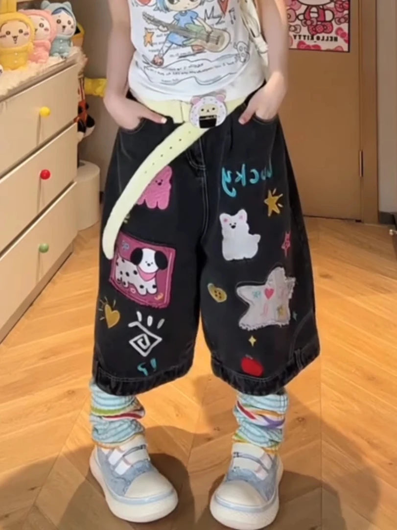 Puppy Harajuku Jorts