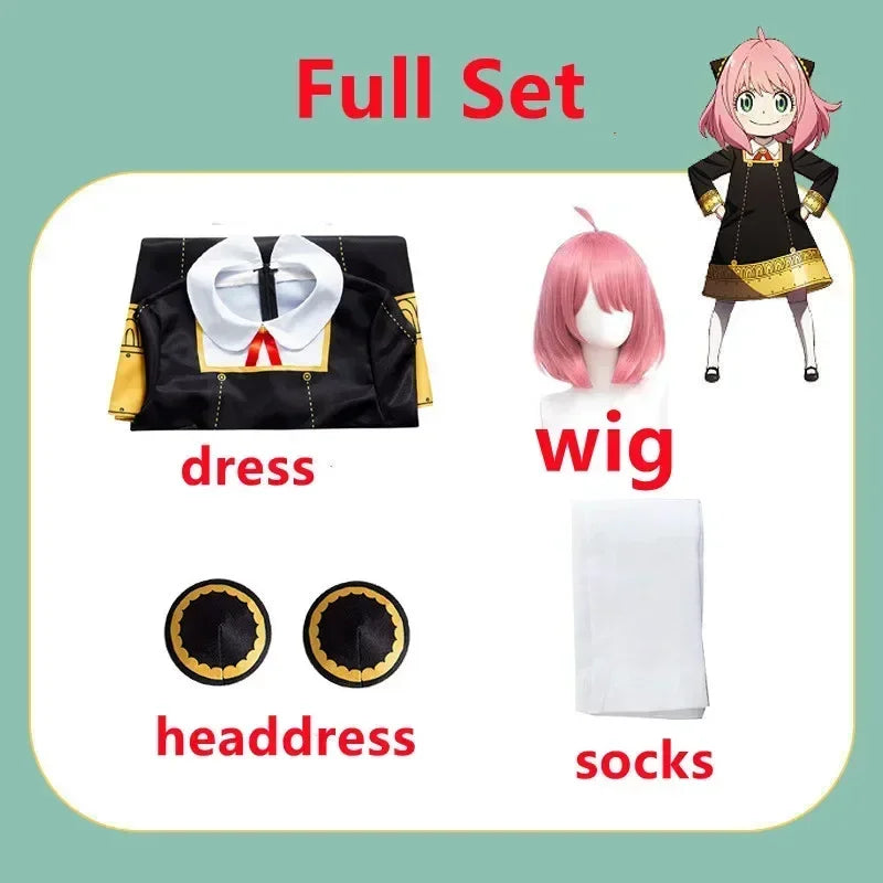 Kids Anya Forger Costume