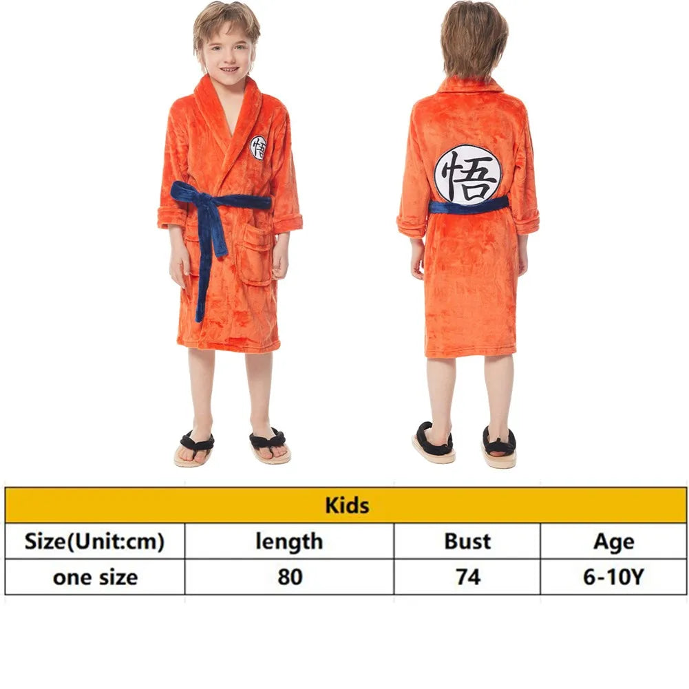 Kids Goku Bathrobe