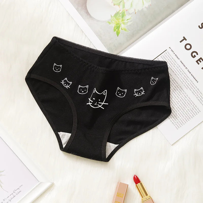 Anime Cat Panties (5pcs)