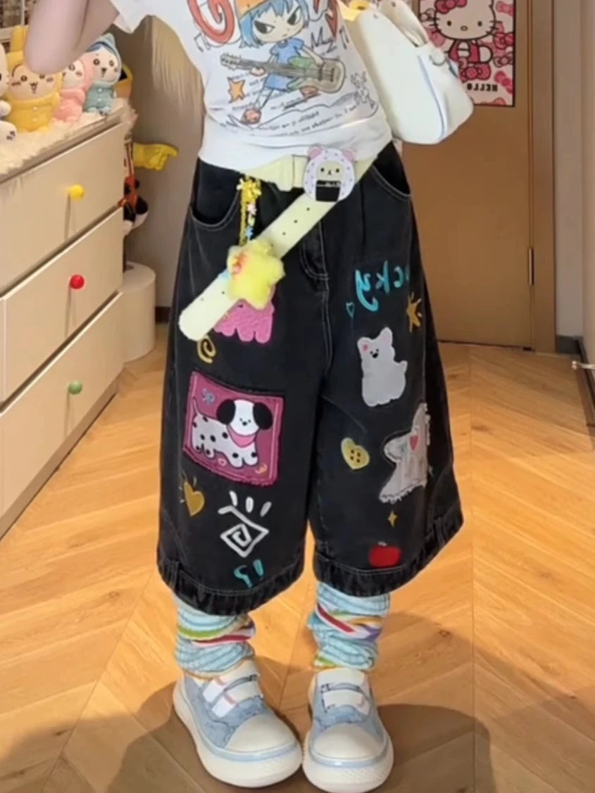 Puppy Harajuku Jorts