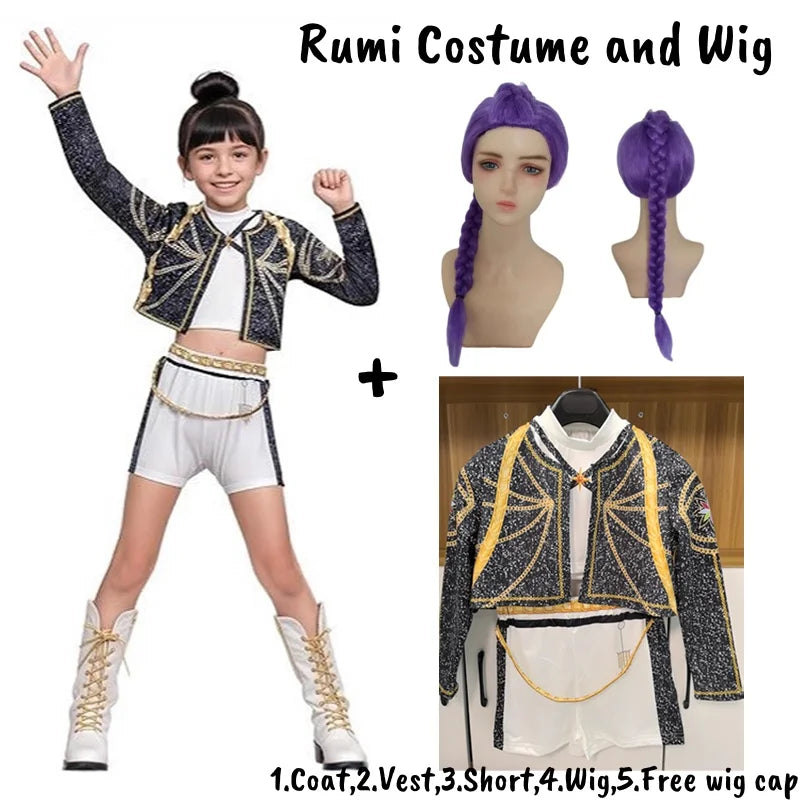 Kids K-Pop Costumes - White edition