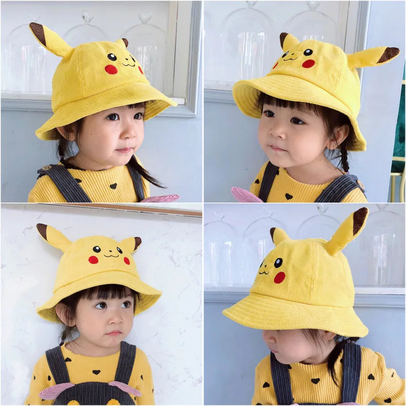 Kids Pikachu Bucket Hat