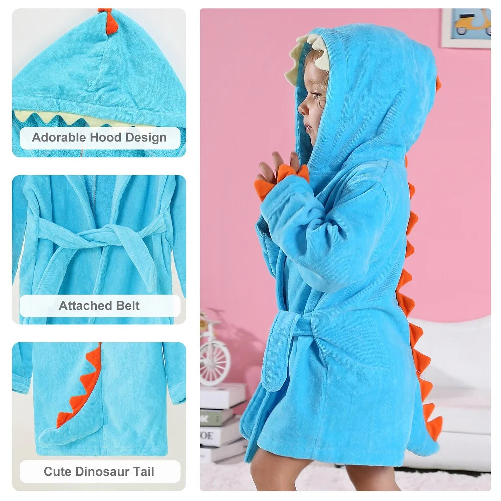 Kids Dinosaur Robe | ANIMECLO KIDS – Animeclo