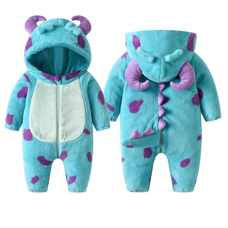monsters inc newborn clothes Sully Baby Onesie - Monsters Inc baby costume