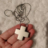 misato cross necklace