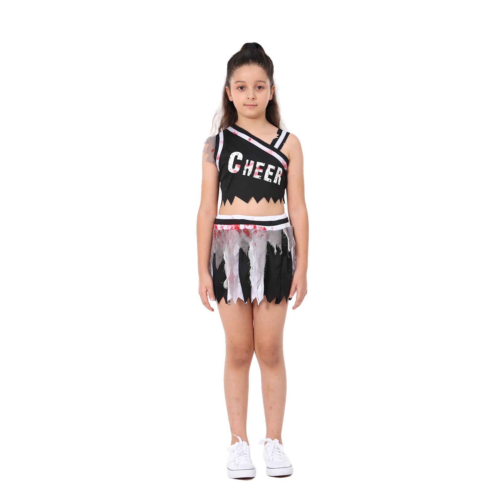 kids halloween cheerleader outfit