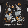 kids glow in dark space t-shirt