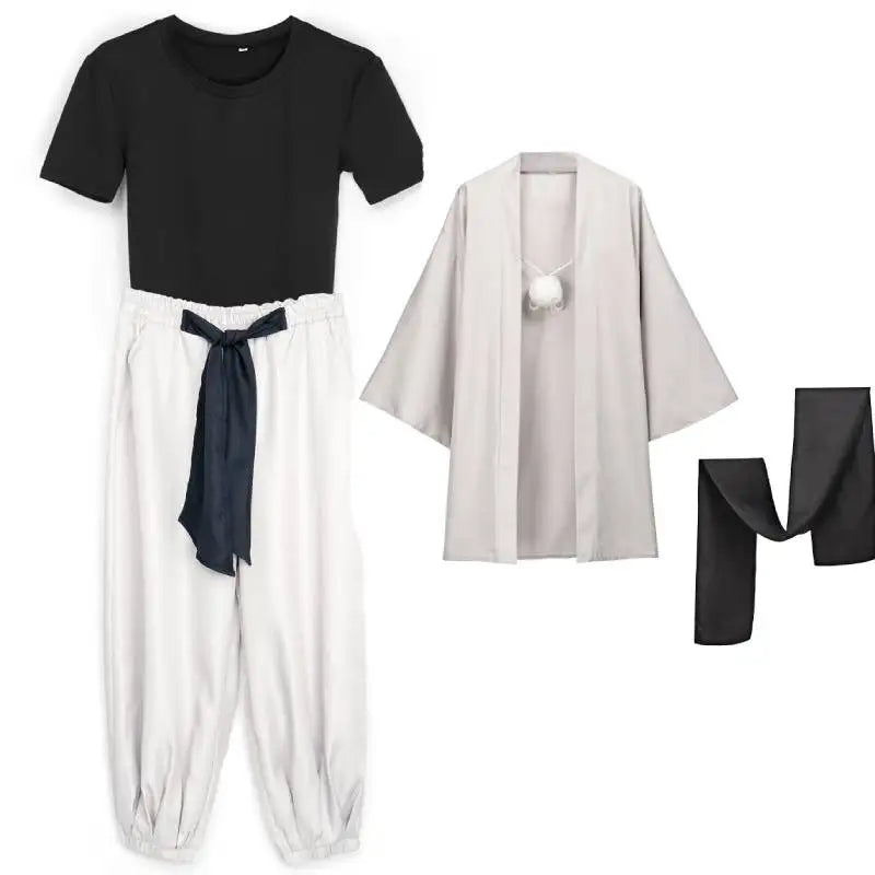 gojo white robe costume