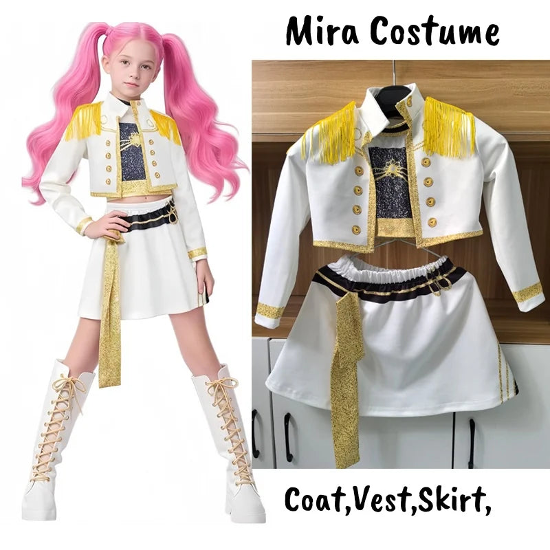 Kids K-Pop Costumes - White edition