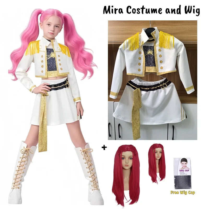 Kids K-Pop Costumes - White edition