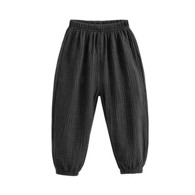 Kids Harem Pants Black