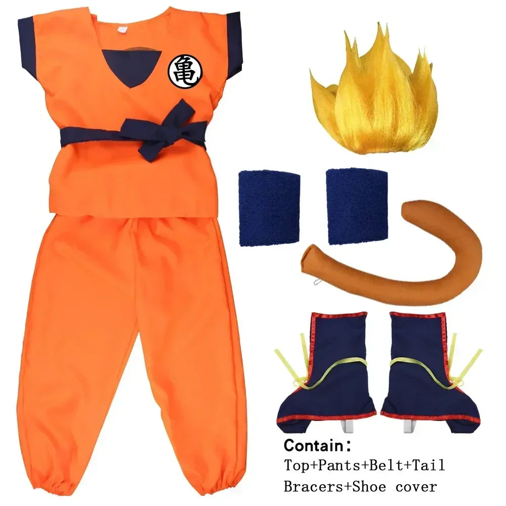 kids dragon ball z costume