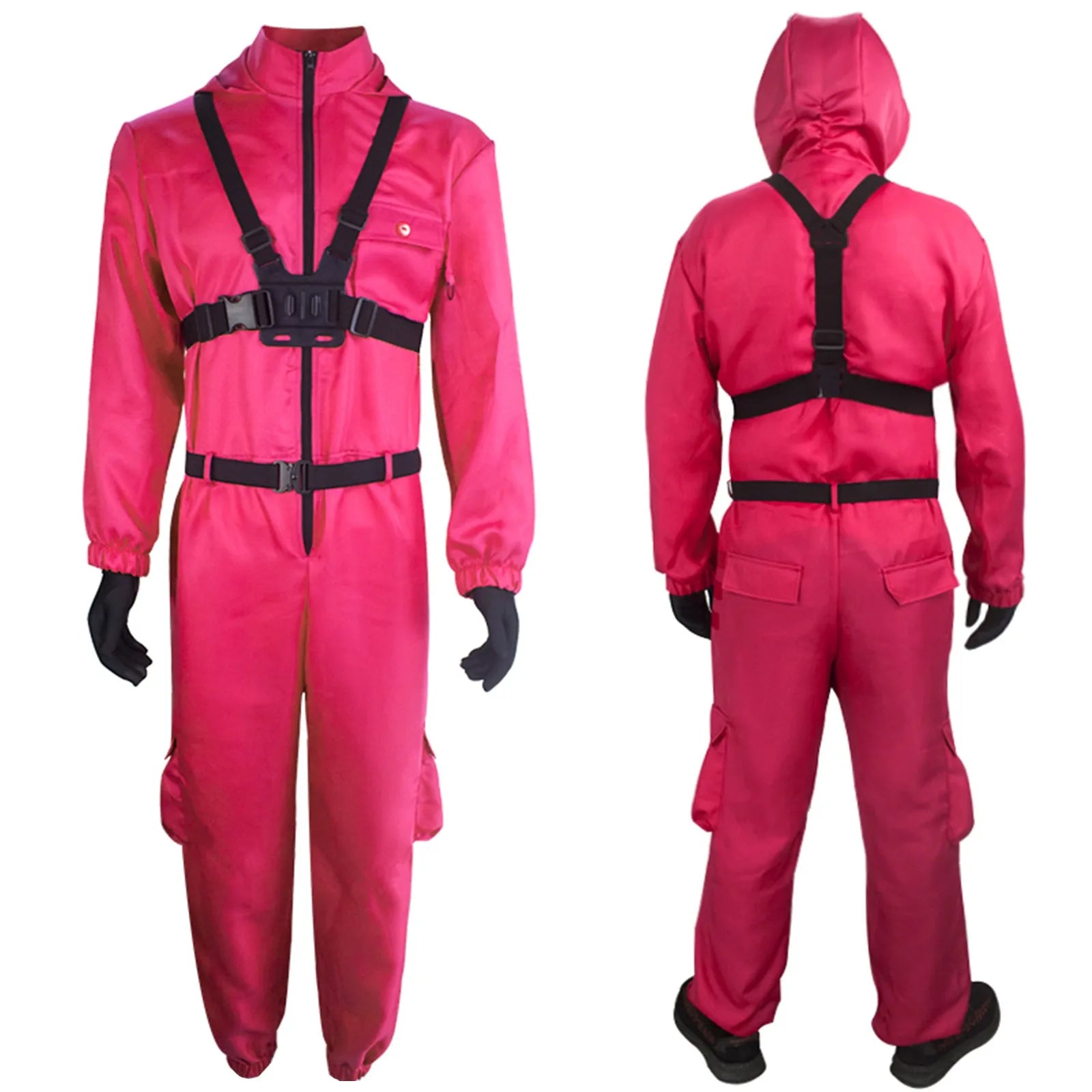Kids Squid Games Guard Costume