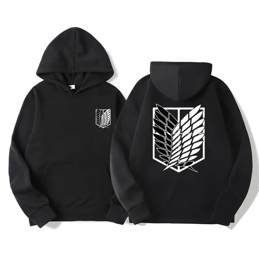 attack on titan survey corps hoodie
