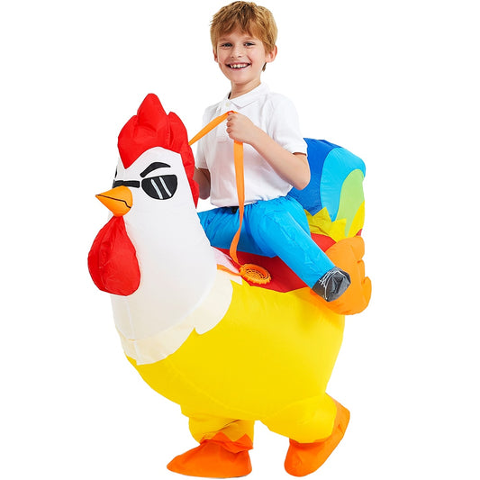 Kids Rooster Inflatable Costume