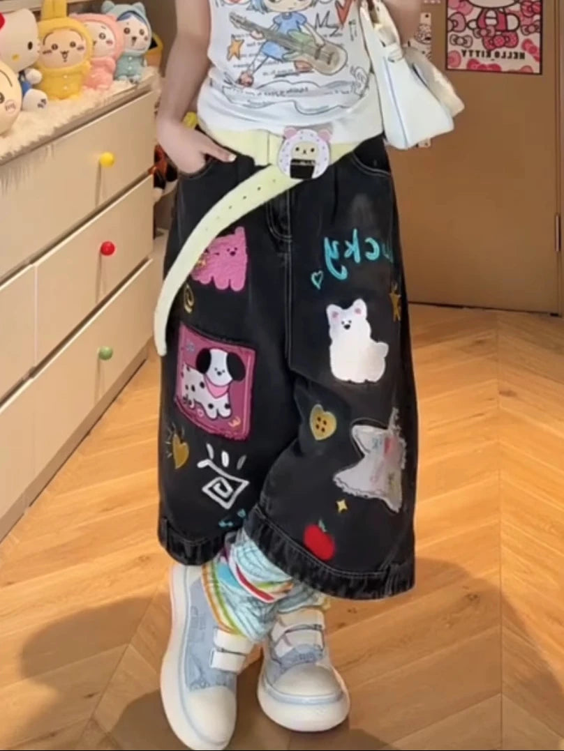 Puppy Harajuku Jorts