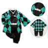 tanjiro baby onesie