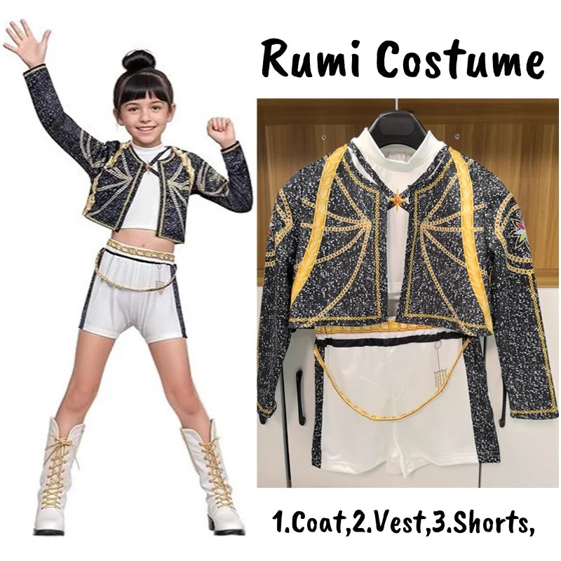 Kids K-Pop Costumes - White edition