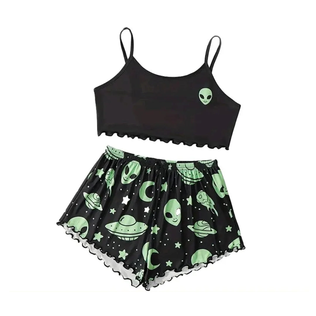 Little Alien Pajama Set