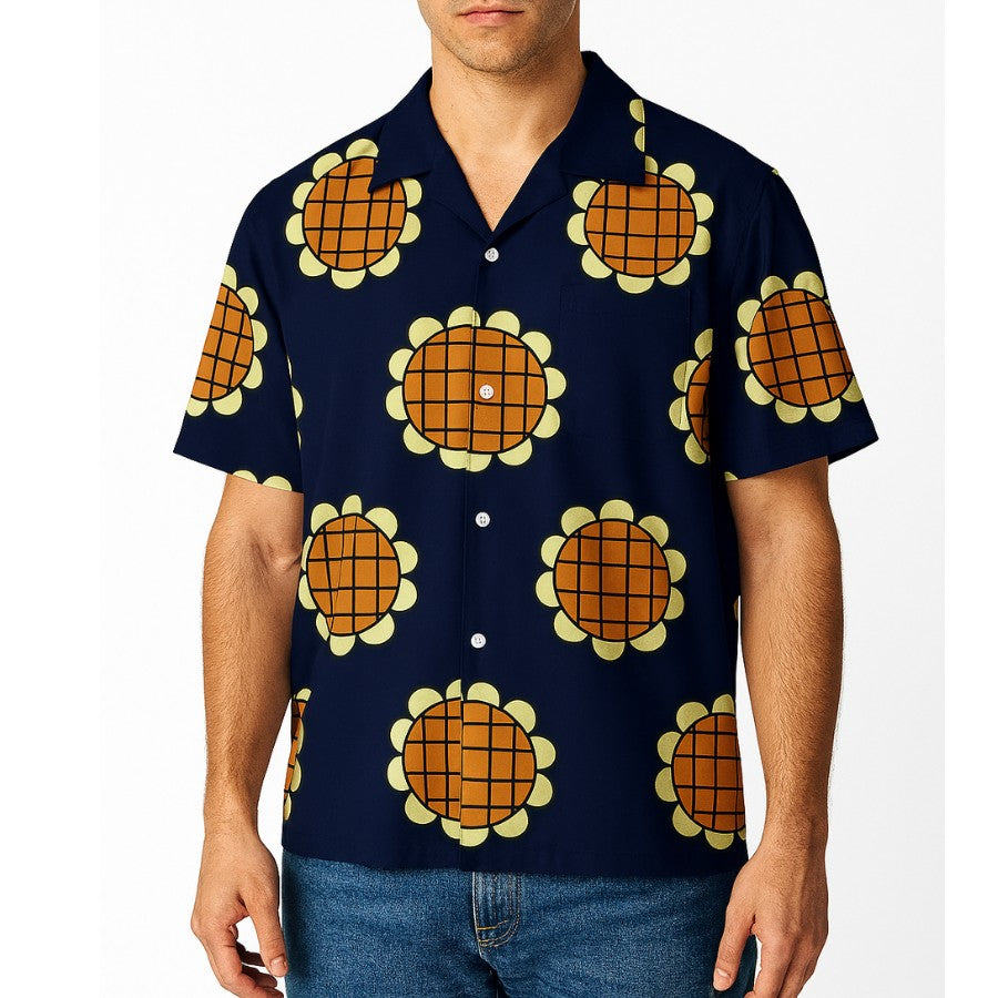 luffy dressrosa shirt