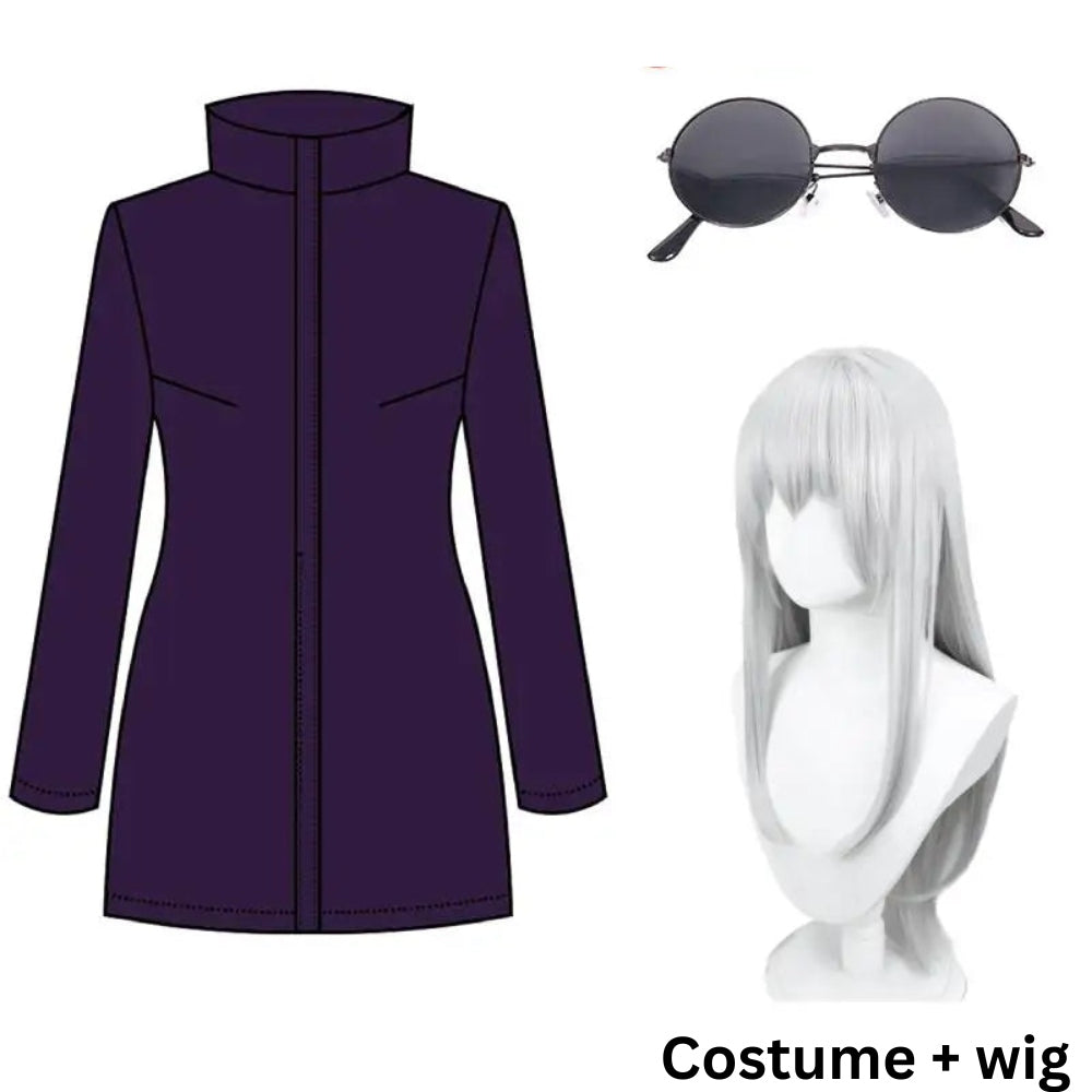 Female Gojo Cosplay Suit