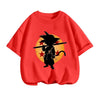 red kids goku t-shirt