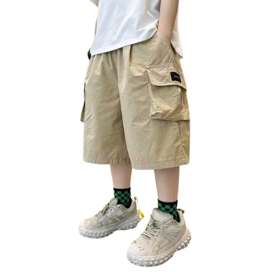 Kids Oversize Pocket Shorts