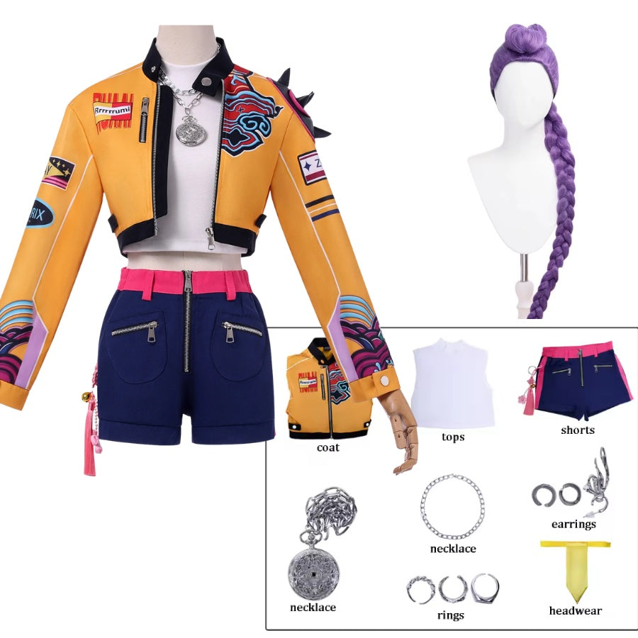 Rumi Cosplay - K-Pop Demon Hunter costume | Animeclo