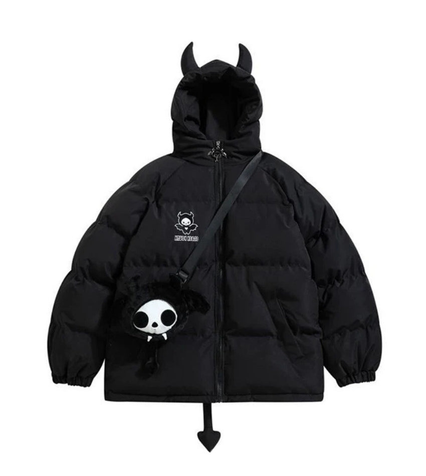 girls devil coat