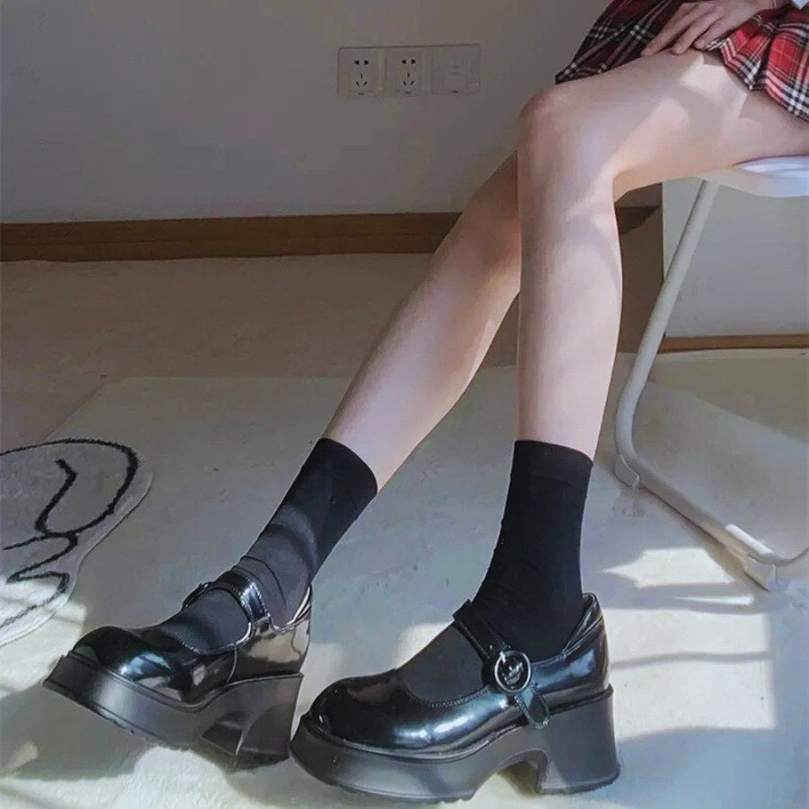 black socks for school