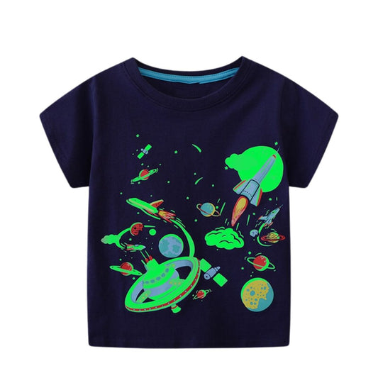 Solar Space Luminous Kids T-Shirt
