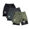 spider gym shorts
