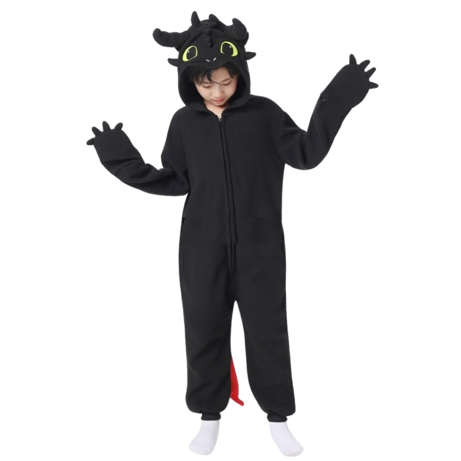 kids toothless onesie