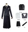kids wednesday addams uniform