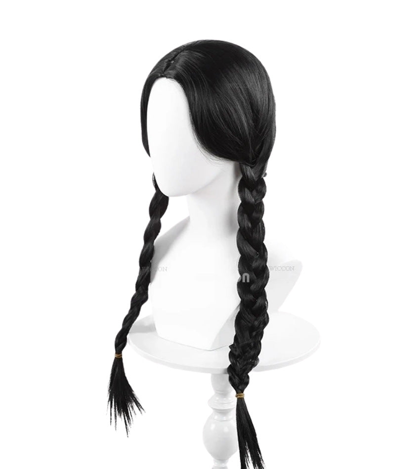 jenna ortega wednesday wig